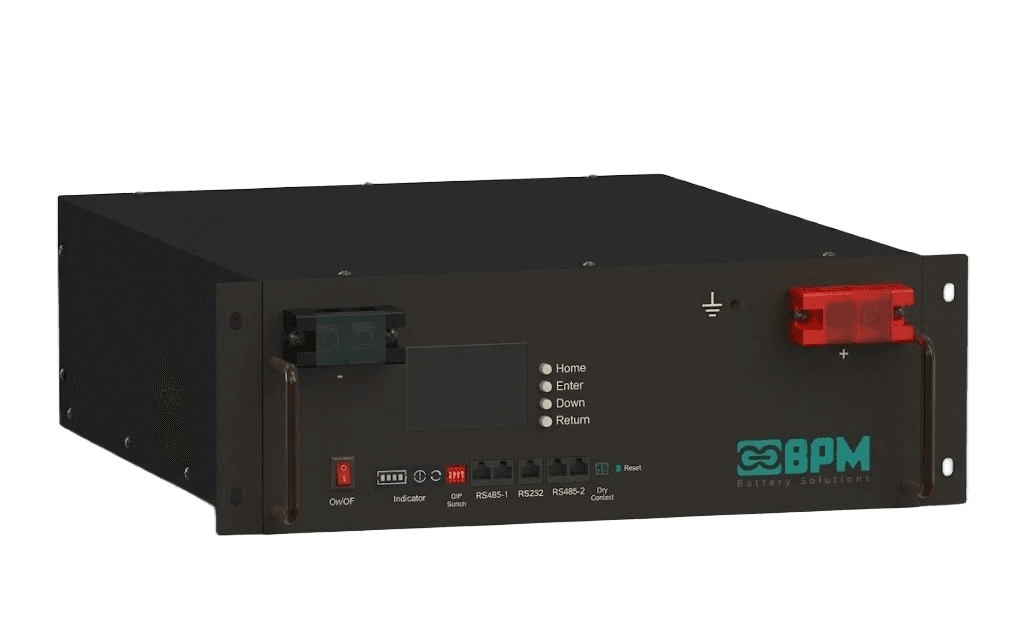 BPM 51.2V 100Ah Rack Cabinet ESS Battery with Display